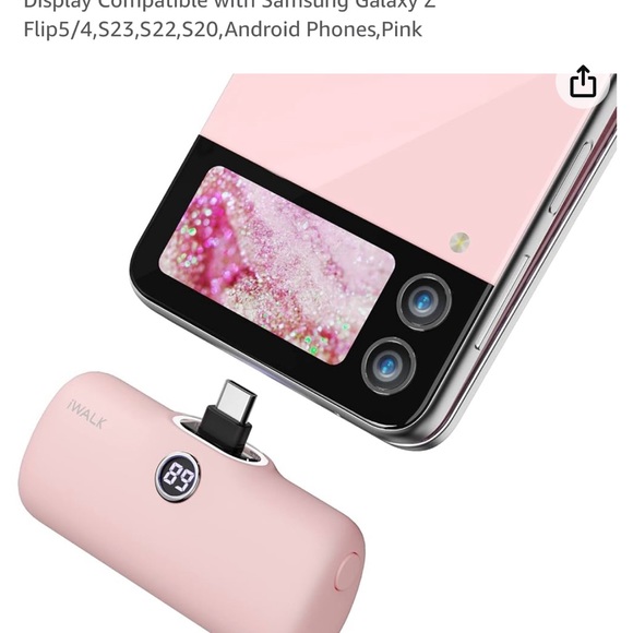 NIB Iwalk portable charger 3 colors to choose from C power bank - Picture 2 of 8